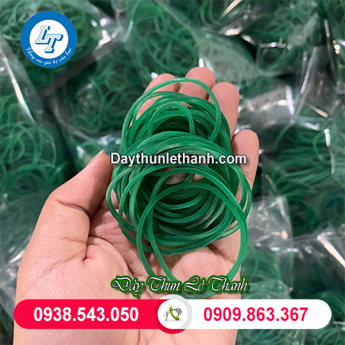 Dây thun khoanh tròn đều đẹp Dây thun khoanh tròn đều đẹp