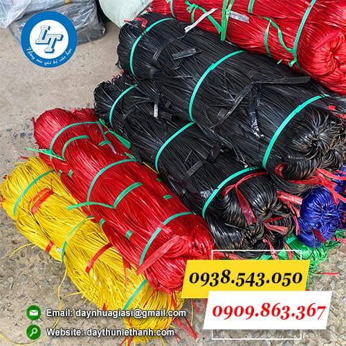 Dây nilon kẽm khô nhựa nguyên sinh Dây nilon kẽm khô nhựa nguyên sinh