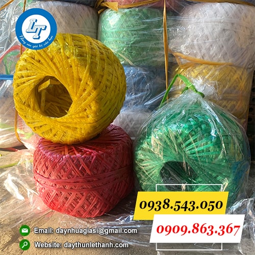 Dây nilon cuộn nem nhiều màu Dây nilon cuộn nem nhiều màu