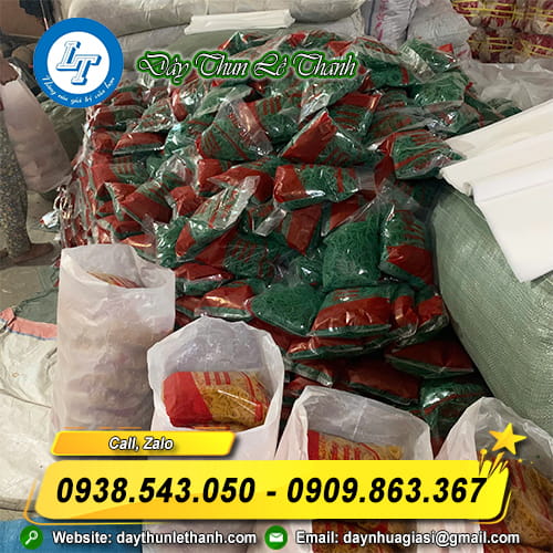 Bán sỉ thun khoanh bịch 500g chất lượng Bán sỉ thun khoanh bịch 500g chất lượng