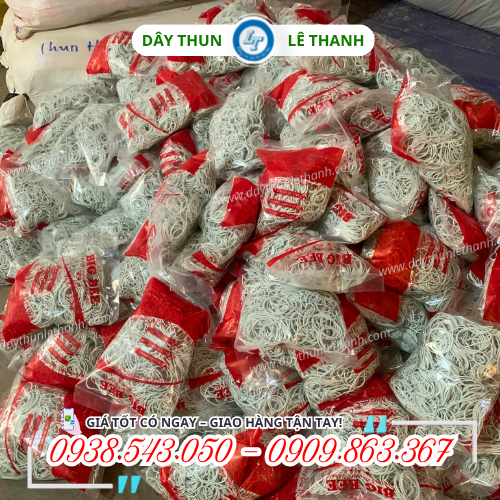 Chuyên sỉ dây thun khoanh màu trắng giá tốt Chuyên sỉ dây thun khoanh màu trắng giá tốt