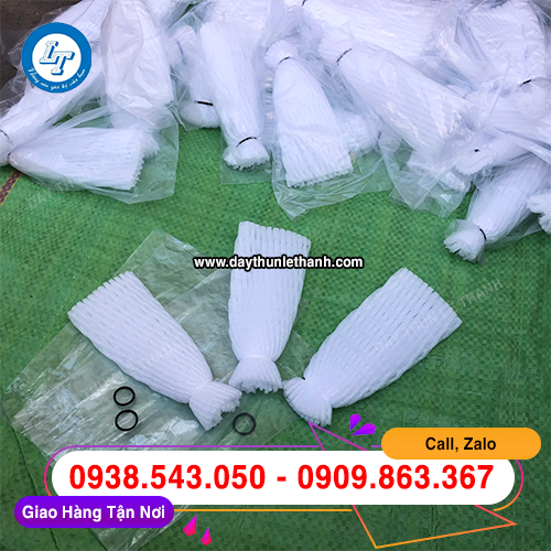 Combo dây thun đen + xốp bọc ổi