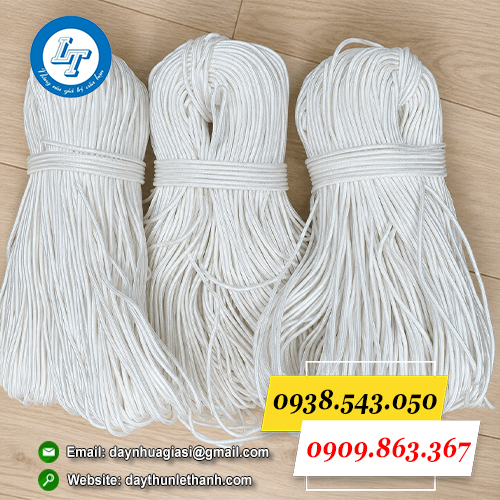 Dây dù chằng hàng sợi tròn Dây dù chằng hàng sợi tròn