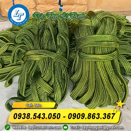 Dây dù dẹt xanh Dây dù dẹt xanh
