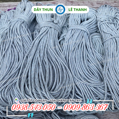 Dây dù tròn cuộn gọn gàng Dây dù tròn cuộn gọn gàng