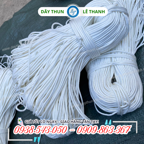 Dây dù tròn cuộn gọn tiện lợi Dây dù tròn cuộn gọn tiện lợi