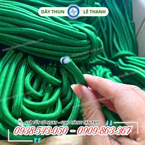 Dây dù tròn lõi chắc chắn Dây dù tròn lõi chắc chắn
