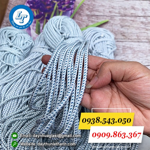 Dây dù tròn nhỏ chịu lực tốt Dây dù tròn nhỏ chịu lực tốt