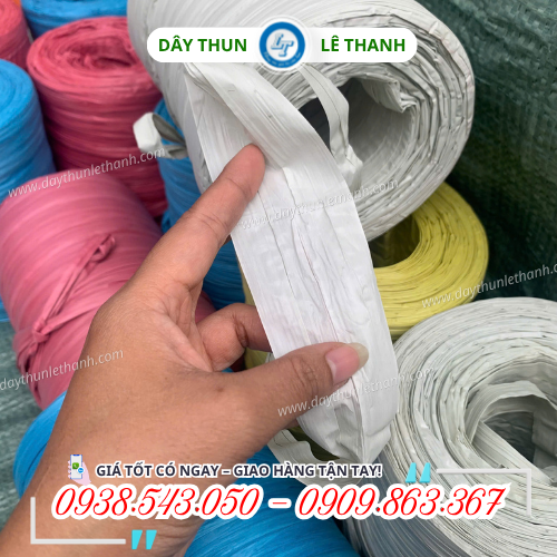 Dây ni lông ống bản rộng dễ sử dụng Dây ni lông ống bản rộng dễ sử dụng