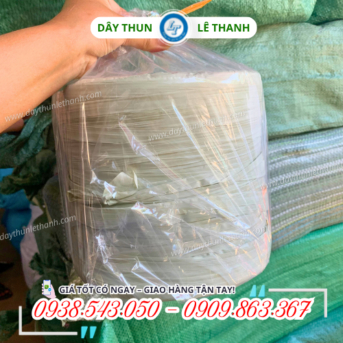 Dây ni lông ống đóng bịch sạch sẽ Dây ni lông ống đóng bịch sạch sẽ