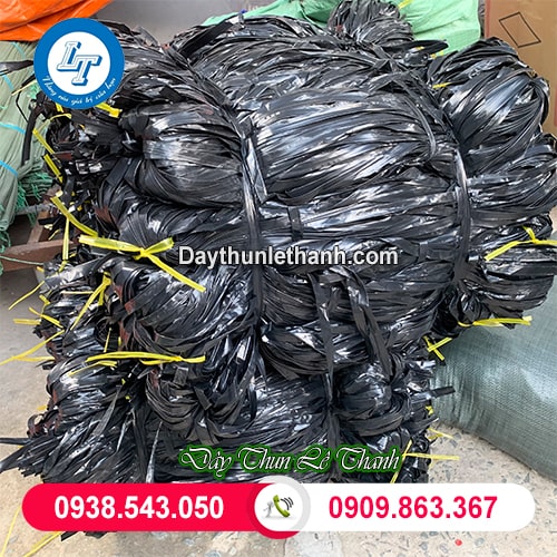 Dây nilon bẹ đen bó 25kg