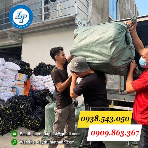 Dây nilon bẹ đen giao hàng miễn phí Dây nilon bẹ đen giao hàng miễn phí