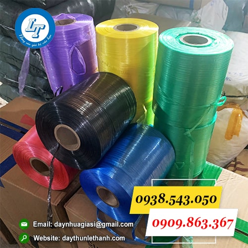 Dây nilon cột máy cuộn bóng đẹp Dây nilon cột máy cuộn bóng đẹp