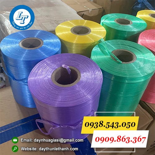 Dây nilon cột máy nhiều màu Dây nilon cột máy nhiều màu