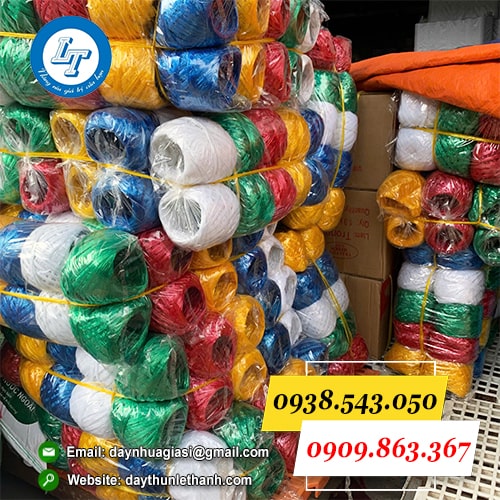 Dây nilon cuộn 30g, 40g nhiều màu Dây nilon cuộn 30g, 40g nhiều màu