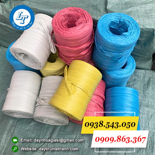 Dây nilon cuộn đủ màu Dây nilon cuộn đủ màu