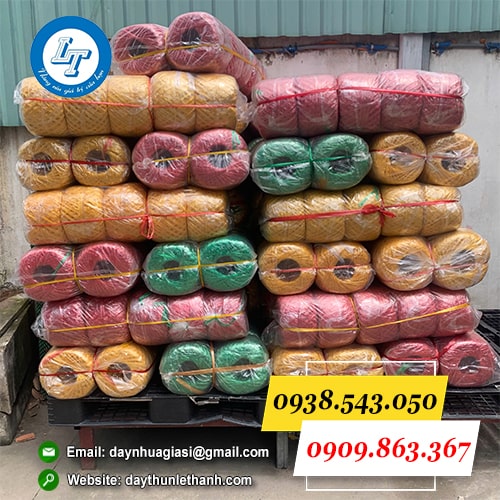 Dây nilon cuộn nem nhiều màu Dây nilon cuộn nem nhiều màu