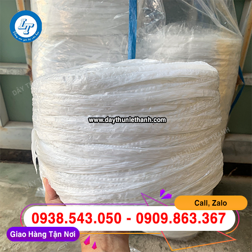 Dây nilon cuộn trắng 1kg buộc hàng