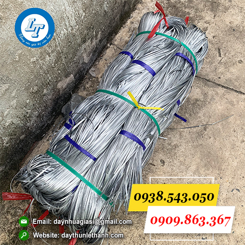Dây nilon kẽm cứng bó lớn 10kg Dây nilon kẽm cứng bó lớn 10kg