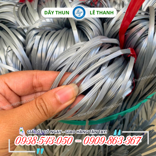 Dây nilon kẽm cứng chắc Dây nilon kẽm cứng chắc
