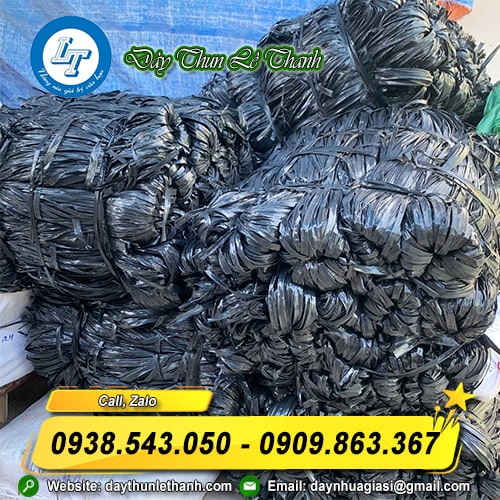 Dây nilon kẽm đen bóng giá sỉ rẻ xuất xưởng Dây nilon kẽm đen bóng giá sỉ rẻ xuất xưởng