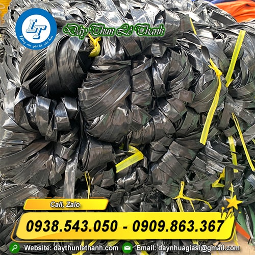 Dây nilon kẽm đen bóng mềm mại Dây nilon kẽm đen bóng mềm mại