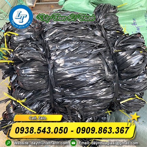 Dây nilon kẽm đen bóng Dây nilon kẽm đen bóng