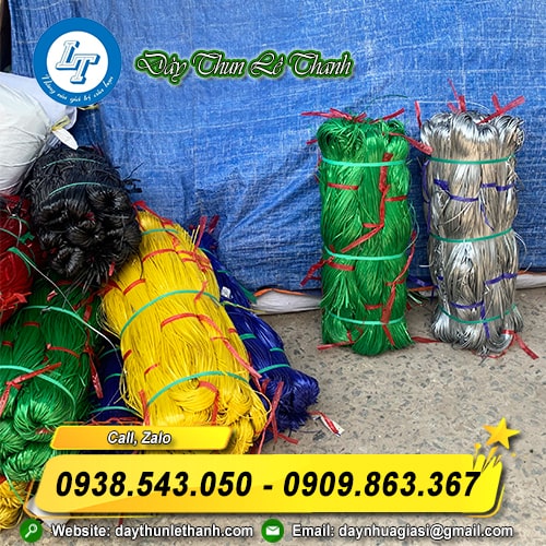 Dây nilon kẽm khô bó lớn 10kg Dây nilon kẽm khô bó lớn 10kg