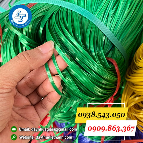 Dây nilon kẽm khô bóng đẹp Dây nilon kẽm khô bóng đẹp