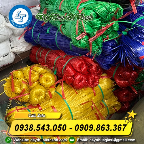 Dây nilon kẽm khô cột hàng chắc chắn Dây nilon kẽm khô cột hàng chắc chắn