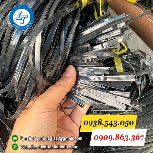 Dây nilon kẽm màu đen dẻo dai Dây nilon kẽm màu đen dẻo dai