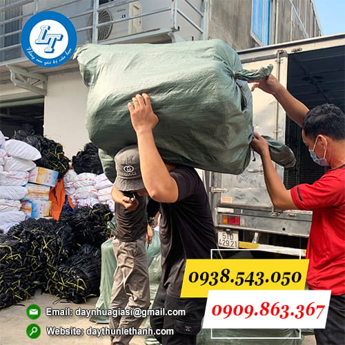 Dây nilon kẽm màu đen giao nhanh Dây nilon kẽm màu đen giao nhanh