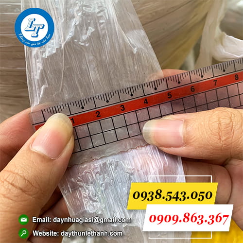 Dây nilon nem 900g bản rộng 5cm Dây nilon nem 900g bản rộng 5cm
