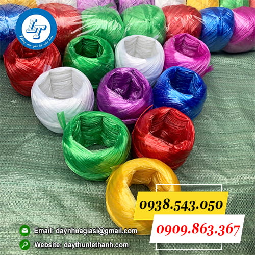 Dây nilon nem màu sắc đa dạng Dây nilon nem màu sắc đa dạng