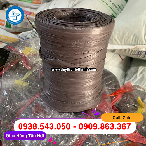 Dây nilon ống 700g màu đen