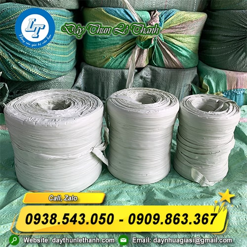 Dây nilon ống cột hàng nhiều kích cỡ Dây nilon ống cột hàng nhiều kích cỡ