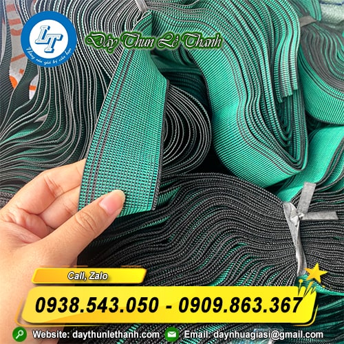 Dây ràng bố xanh bản 5cm Dây ràng bố xanh bản 5cm