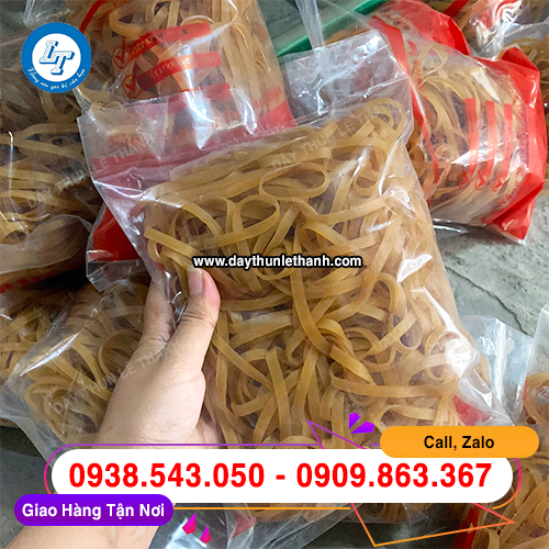 Dây thun bản lớn sợi phở bịch 500g
