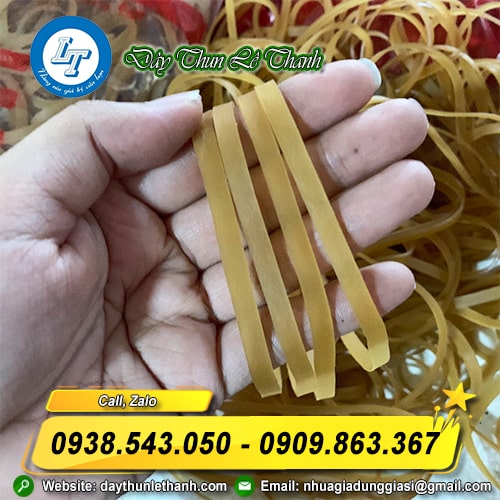 Dây thun bản lớn sợi phở Dây thun bản lớn sợi phở
