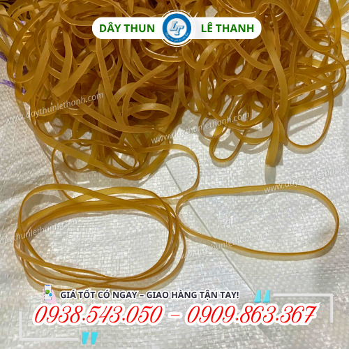 Dây thun cao su bản to dai chắc Dây thun cao su bản to dai chắc
