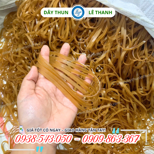 Dây thun cao su bản to độ bền cao Dây thun cao su bản to độ bền cao