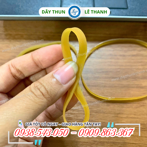 Dây thun cao su bản to mềm dẻo Dây thun cao su bản to mềm dẻo
