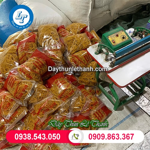 Dây thun cao su đóng bịch sẵn Dây thun cao su đóng bịch sẵn