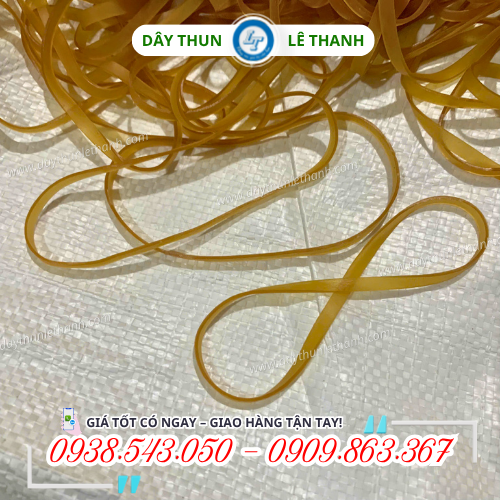 Dây thun cao su sợi phở dai bền Dây thun cao su sợi phở dai bền