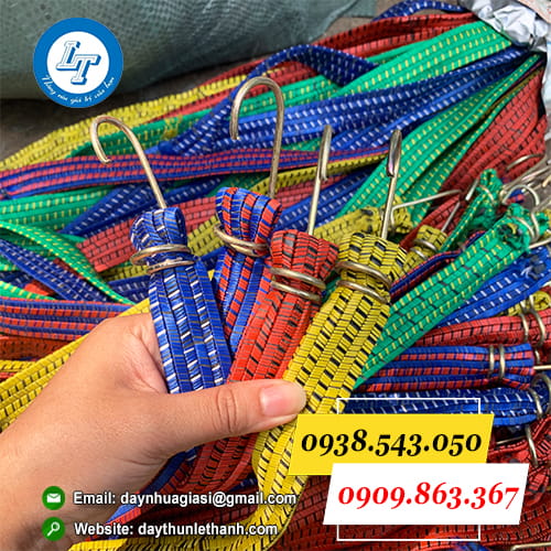 Dây thun chằng hàng móc thép Dây thun chằng hàng móc thép
