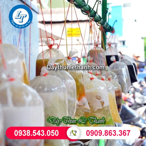 Dây thun cột túi nilon Dây thun cột túi nilon