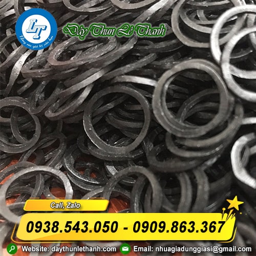 Dây thun đen co dãn tốt Dây thun đen co dãn tốt