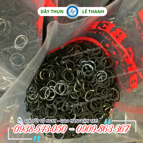 Dây thun đen cột ổi màu bền không phai Dây thun đen cột ổi màu bền không phai