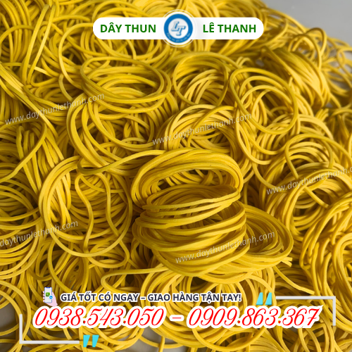 Dây thun đóng gói cột hàng tiện lợi Dây thun đóng gói cột hàng tiện lợi