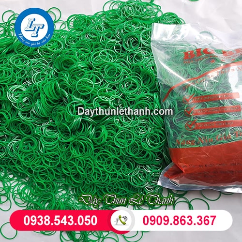 Dây thun khoanh buộc hàng không mùi khó chịu Dây thun khoanh buộc hàng không mùi khó chịu